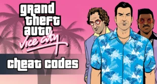 GTA Vice City Cheats Codes For PC