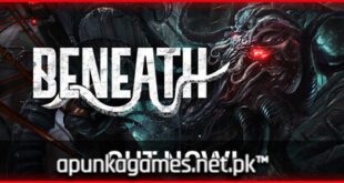 Beneath