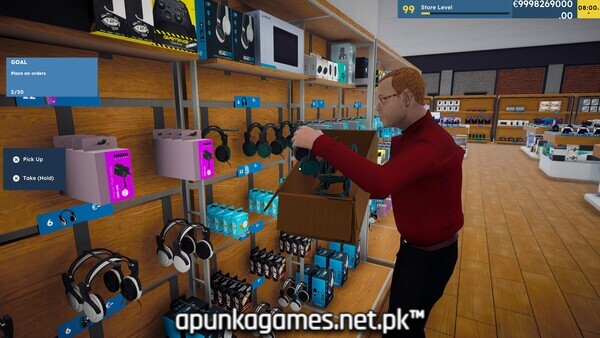Electronics Supermarket Simulator