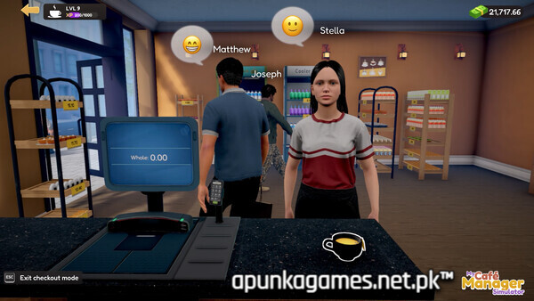 My Cafe Manager Simulator