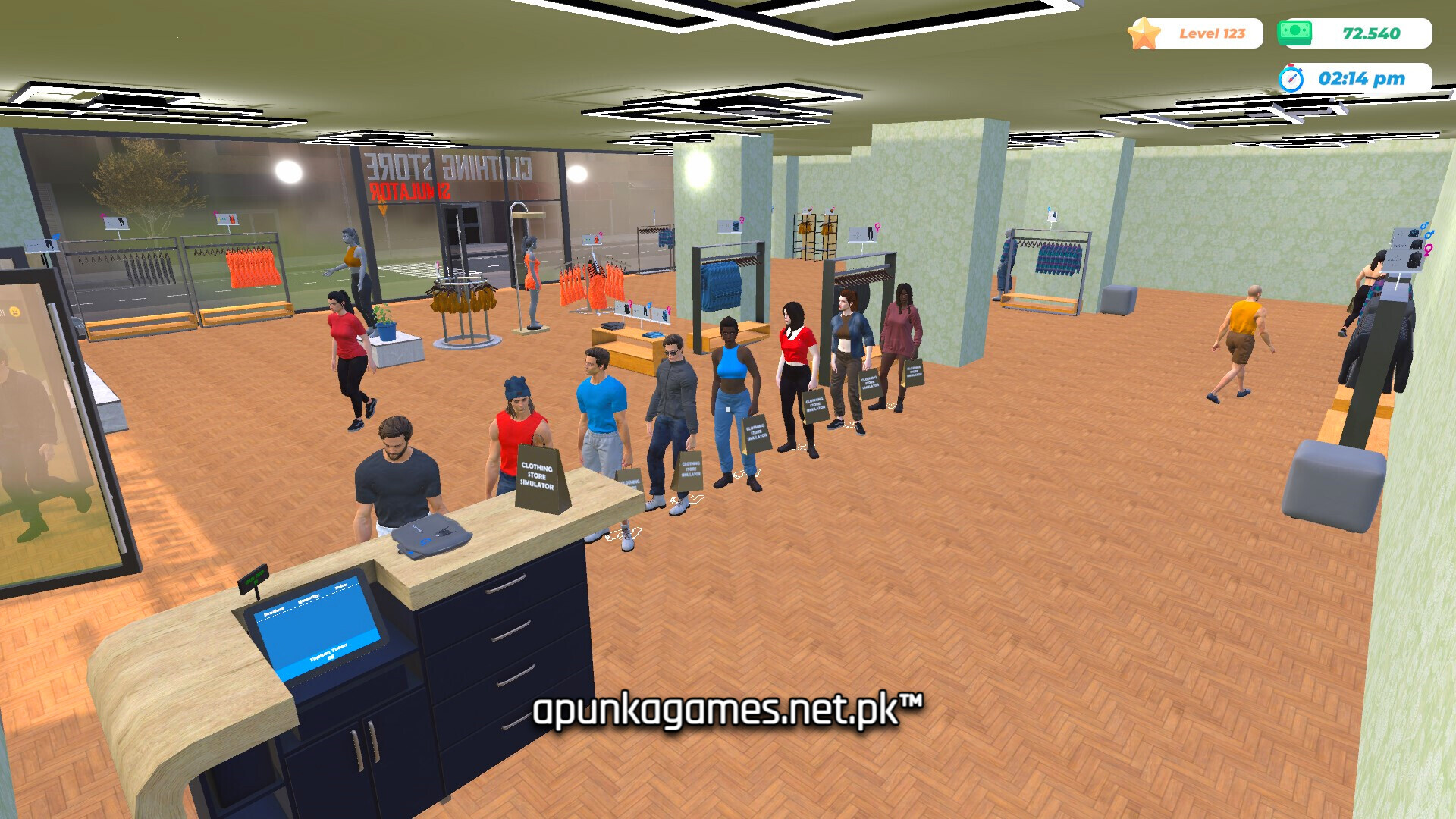 Clothing Store Simulator